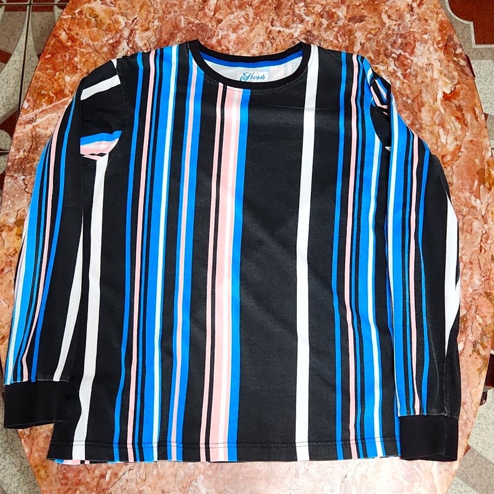 Black Striped Long Sleeve